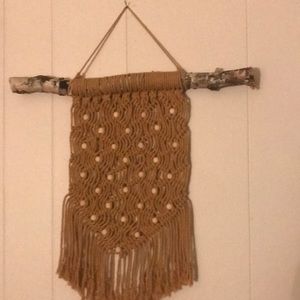 Macrame hanging